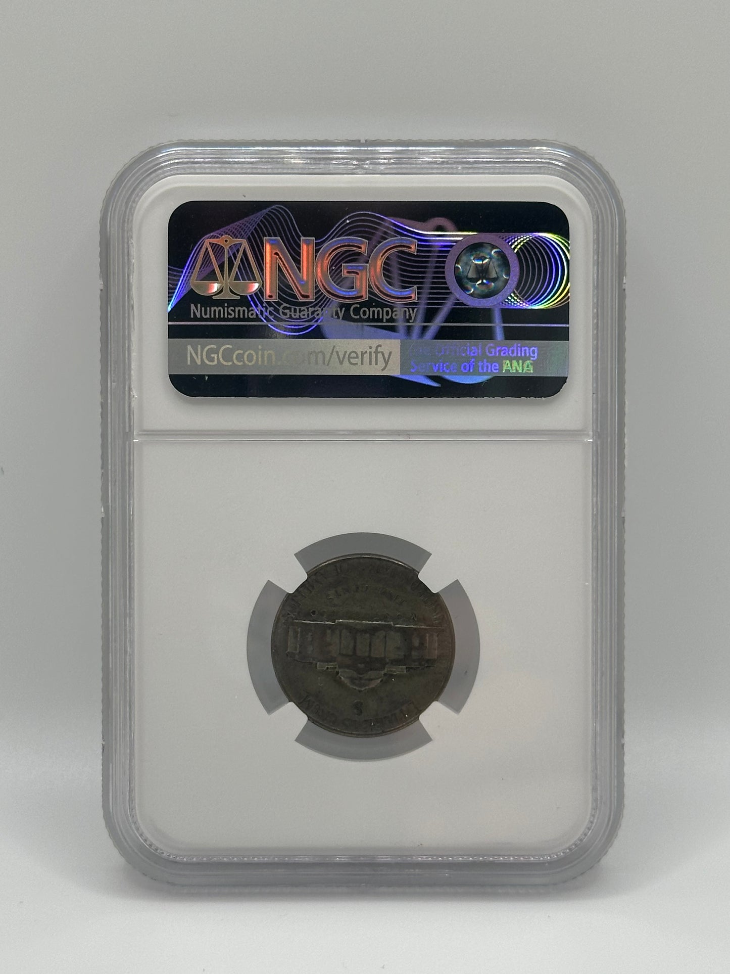 1942-1945 Jefferson War Nickel 5C — NGC Genuine | World War II Era
