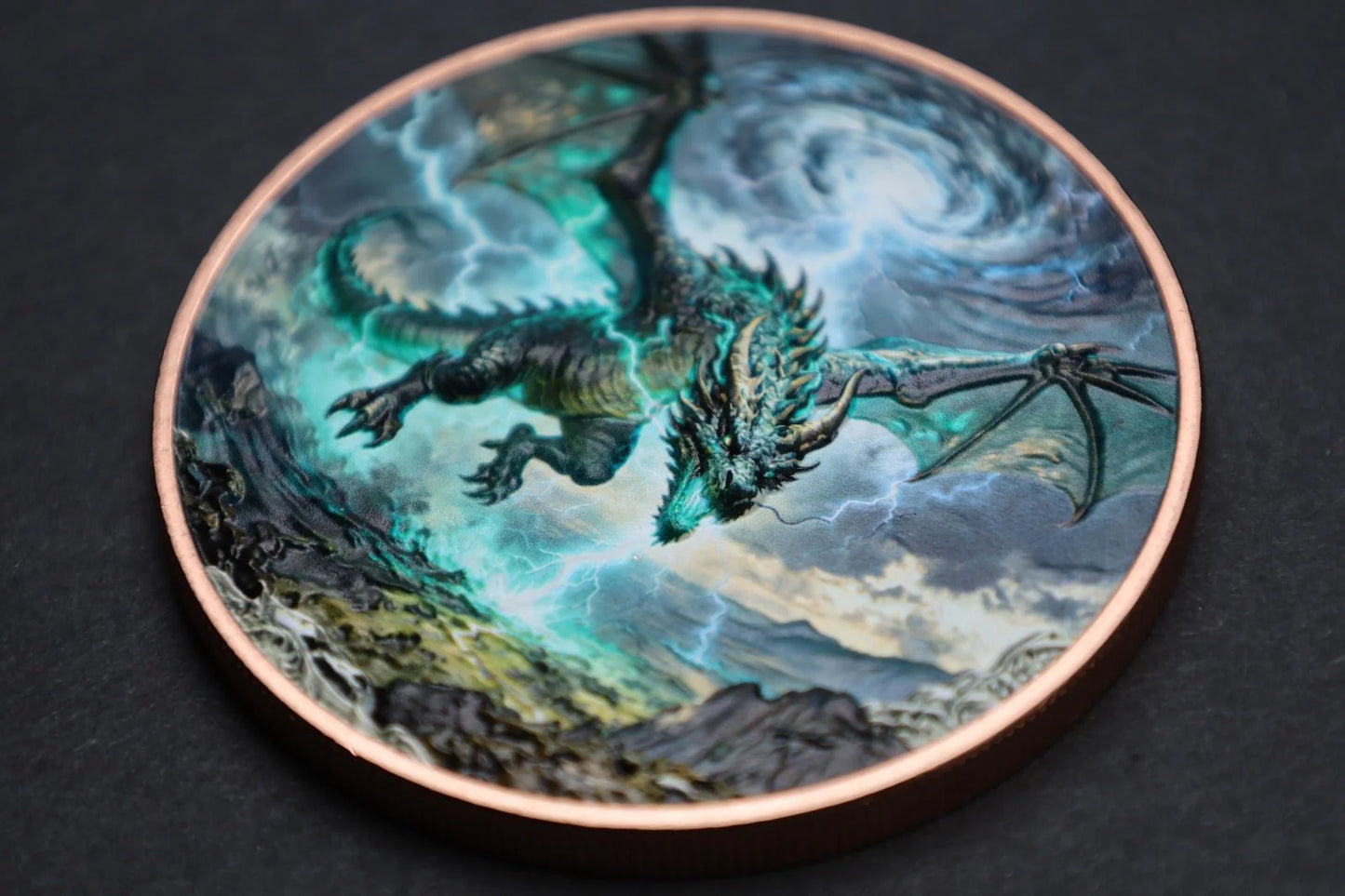 2026 Dragon Flight 5oz .999 Fine Copper in Capsule