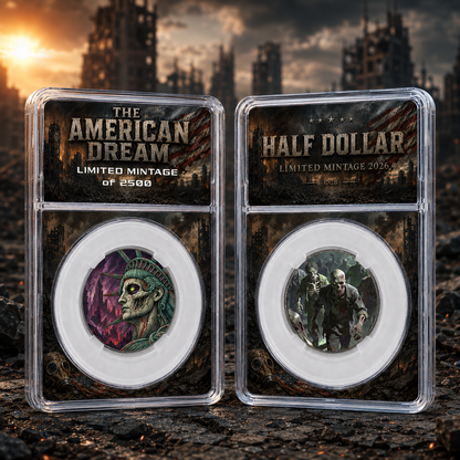 2026 The American Dream: Post-Apocalyptic Half Dollar Semi Quincentennial