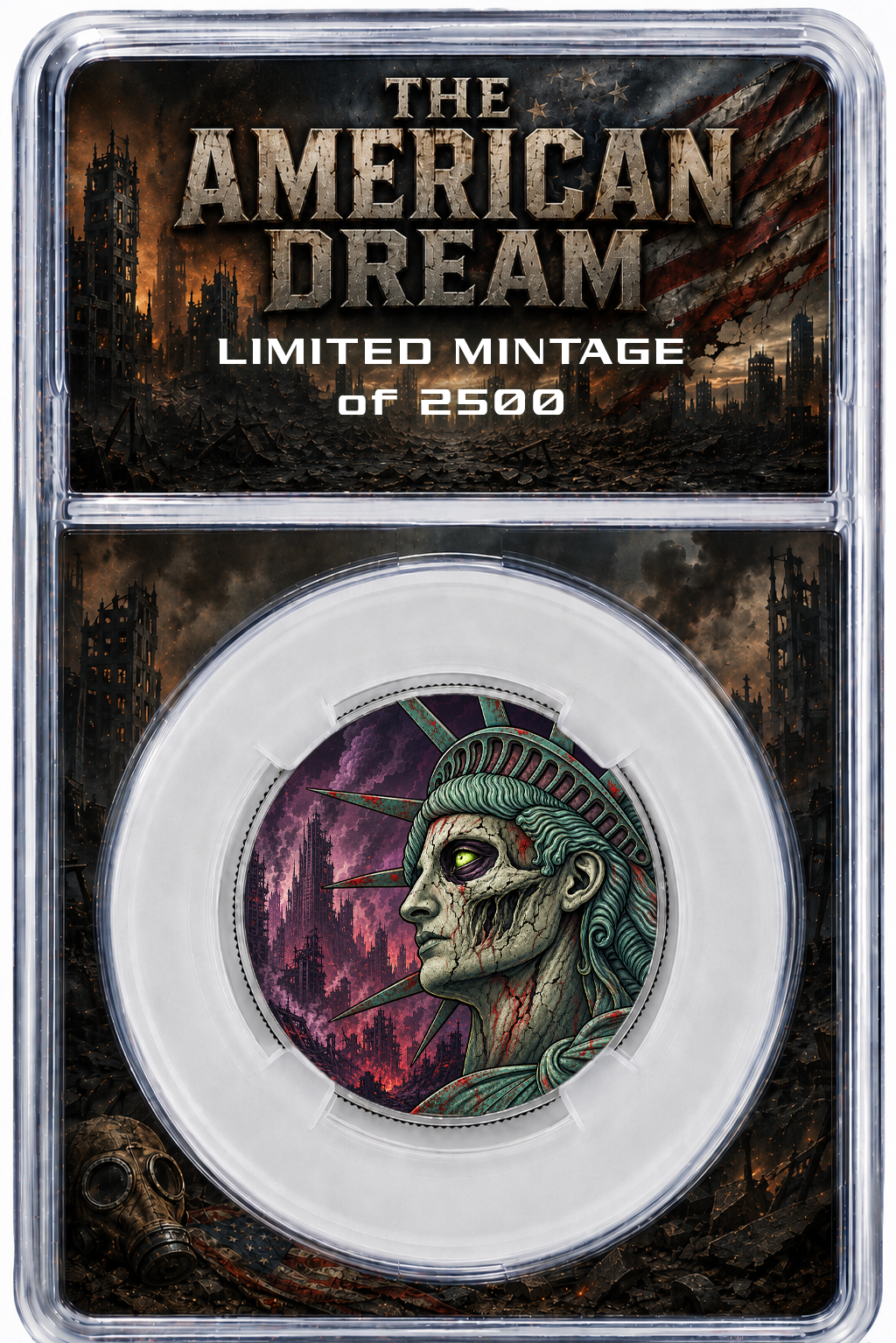 2026 The American Dream: Post-Apocalyptic Half Dollar Semi Quincentennial