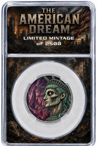 2026 The American Dream: Post-Apocalyptic Half Dollar Semi Quincentennial