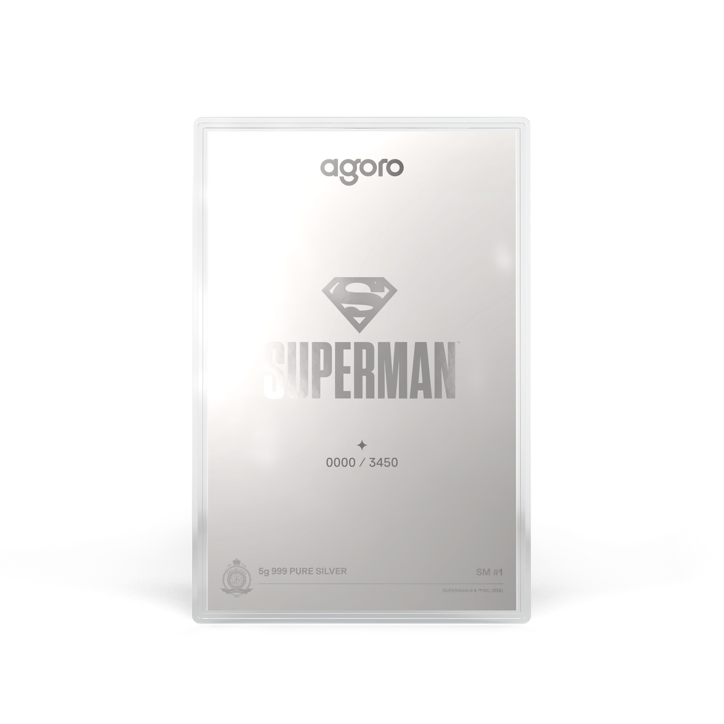2026 Niue DC Comics Superman Blind Box 5g Silver Foil