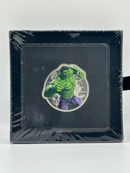 1 oz Colorized Silver Hulk Coin