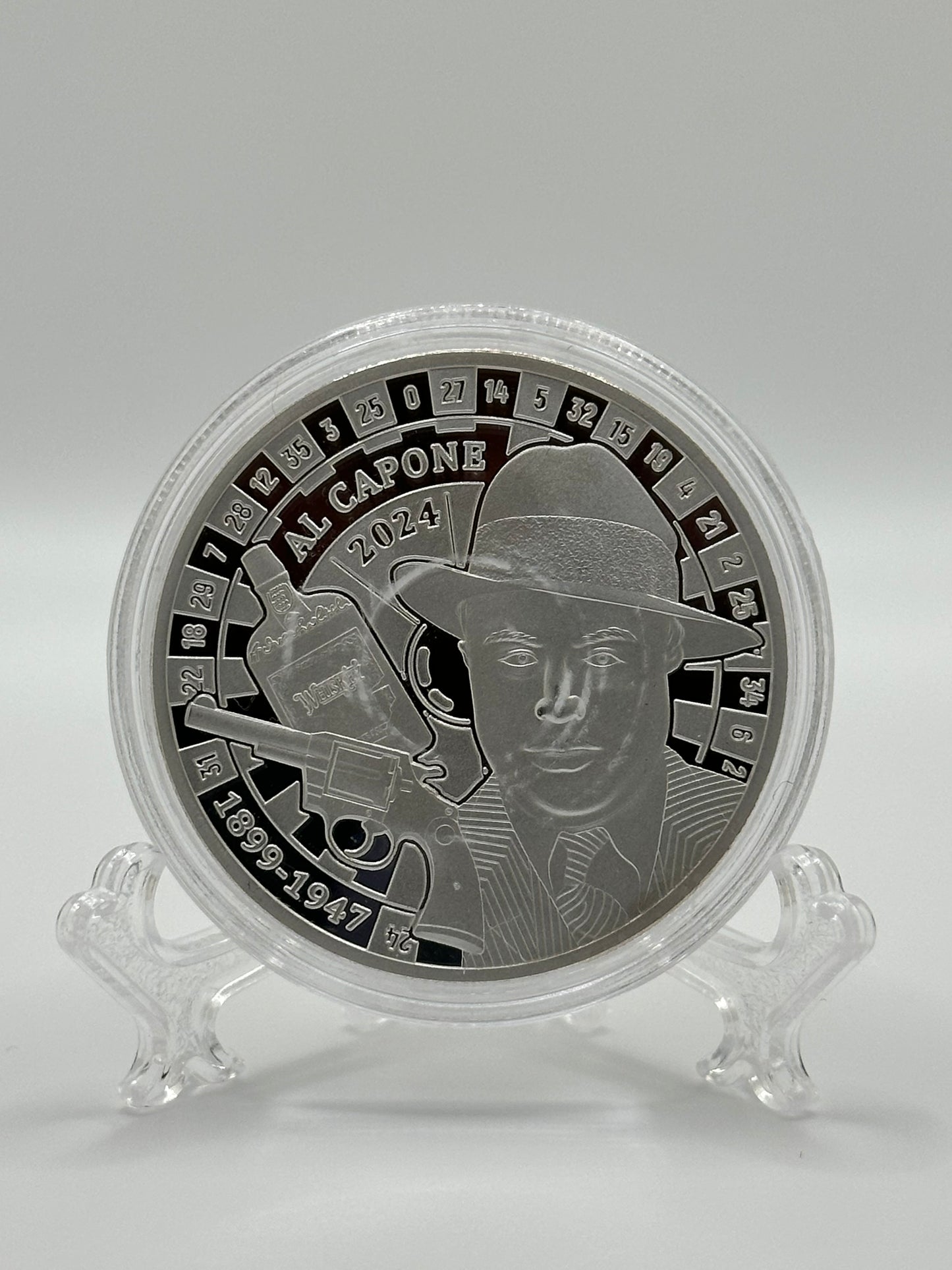 1 oz Silver Al Capone Coin