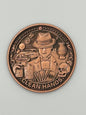 "Clean Hands Dirty Money" 1oz Copper Coin