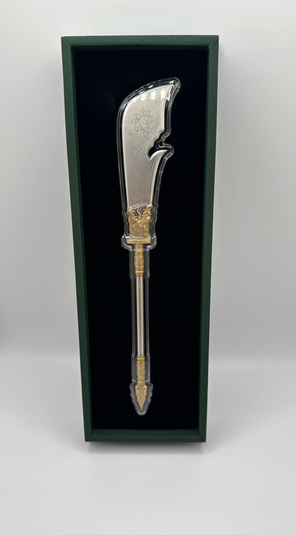 Guan Yu's Green Dragon Crescent Blade | 2 oz .999 Fine Silver Coin | #375 of 500 Worldwide