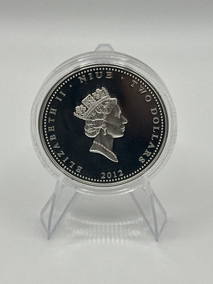 Robert Falcon Scott Antarctic Explorer 1oz Silver Coin