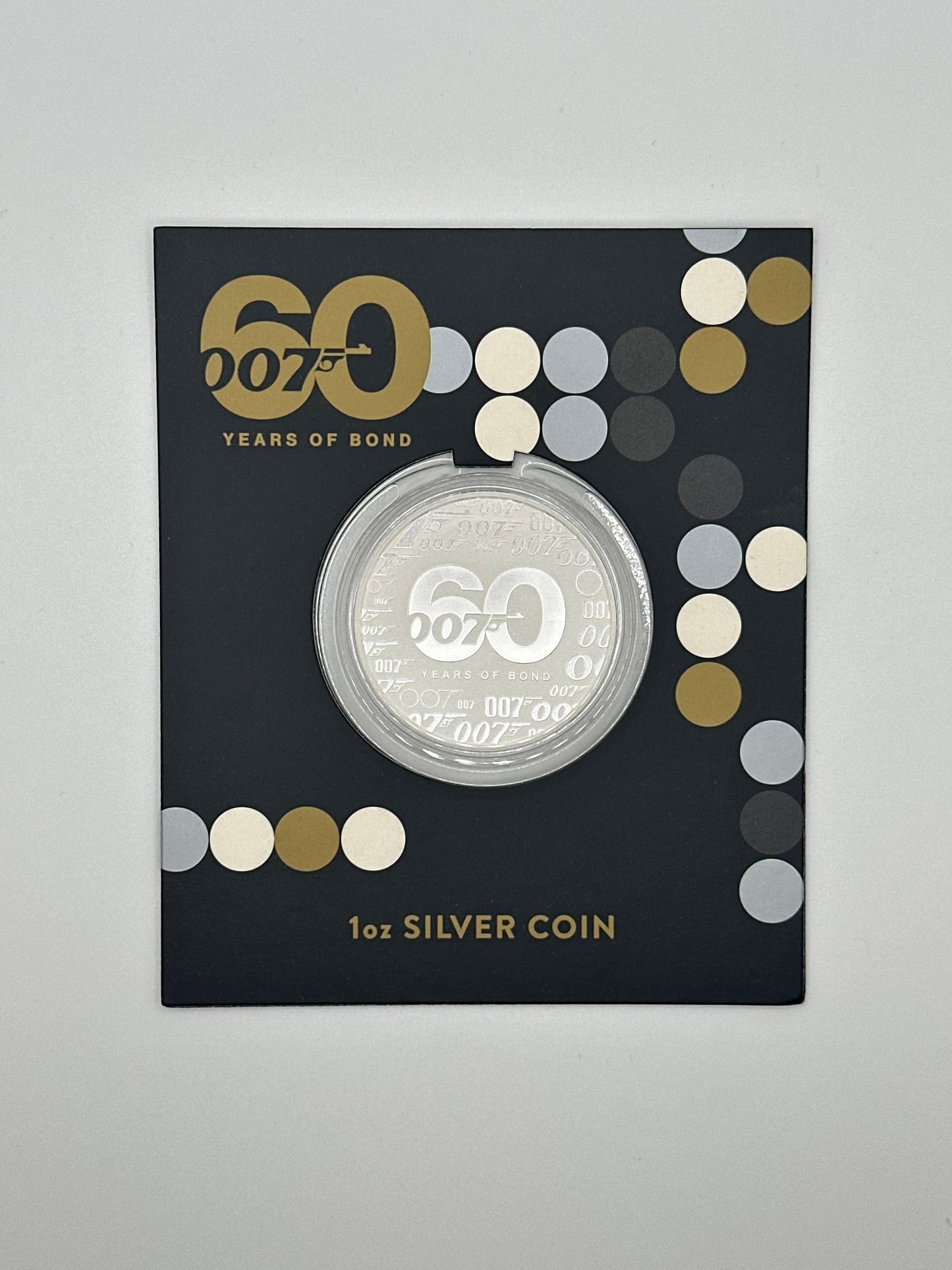 James Bond 007 1oz Silver Coin - Perth Mint