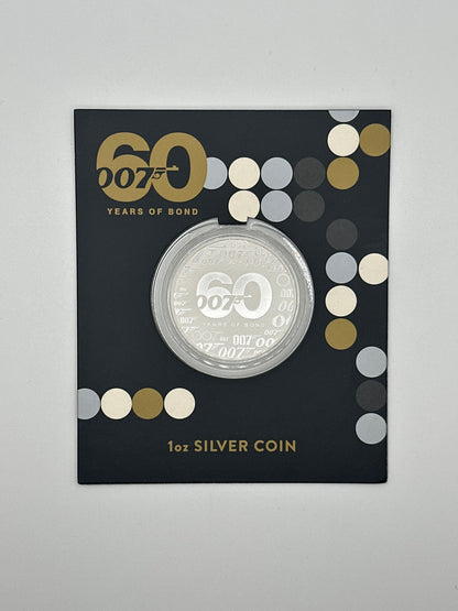 James Bond 007 1oz Silver Coin - Perth Mint