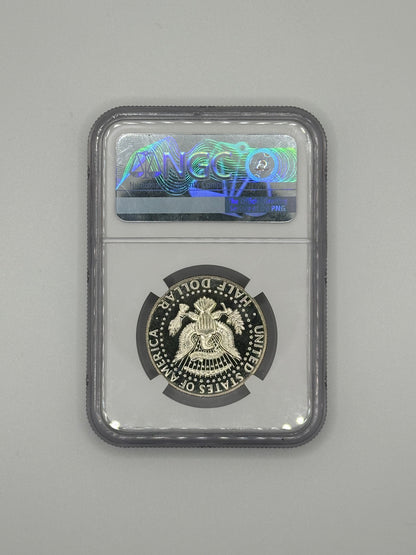 NGC GEM Proof Kennedy Half Dollar – “Don’t Tread on Me” | 40% Silver