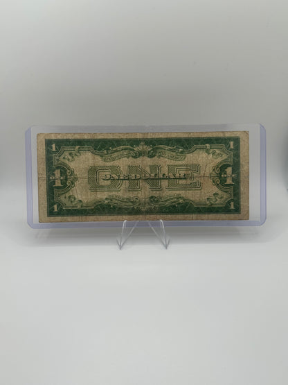 1934 $1 Silver Certificate – Funny Back, Raw Circulated