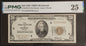 PMG 25 Very Fine 1929 $20 Federal Reserve Bank Note – Richmond District – Jones/Woods Signatures