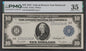 PMG 35 Choice Very Fine – 1914 $10 Federal Reserve Note – Richmond District – White/Mellon Signatures