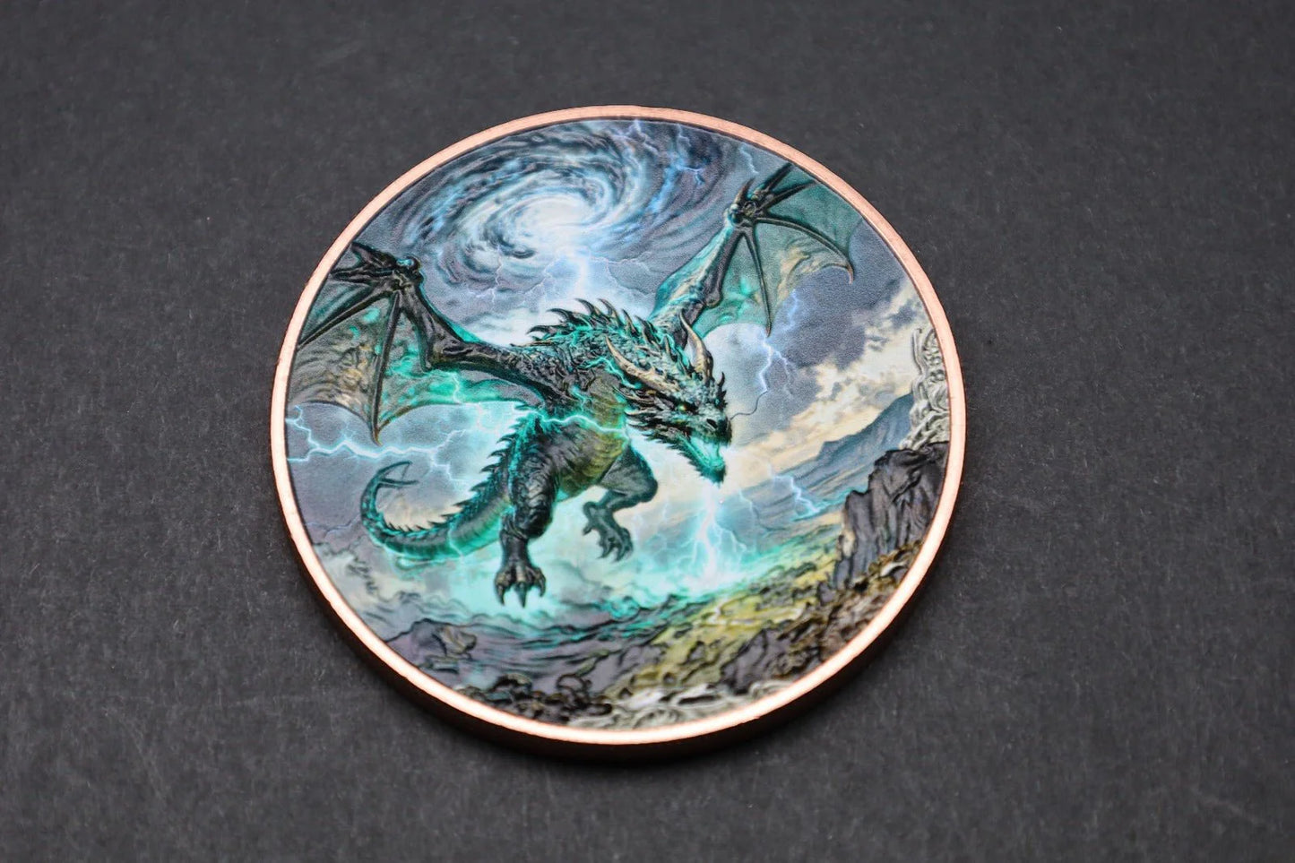 2026 Dragon Flight 5oz .999 Fine Copper in Capsule