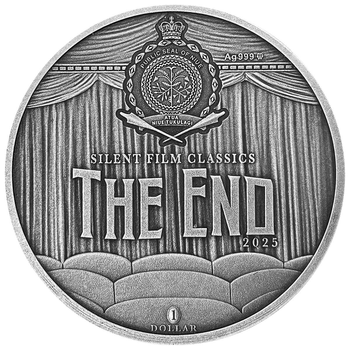 2025 Niue 1 oz A Trip to the Moon .999 Silver Coin