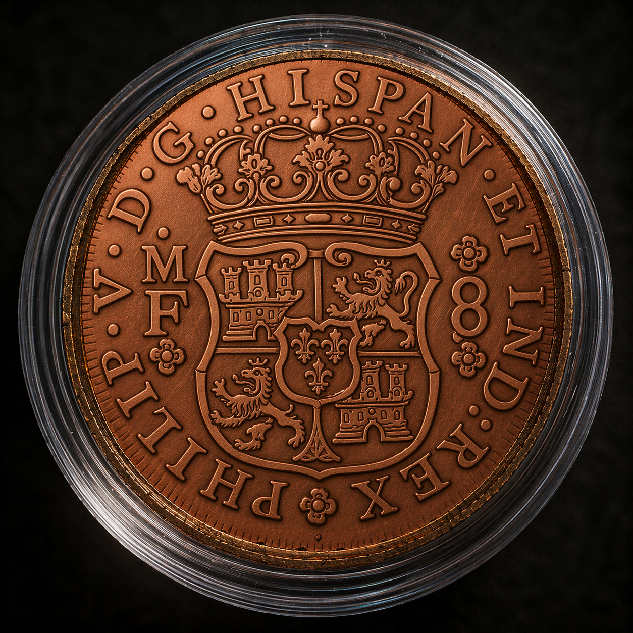 Treasure Cursed Map Pirate 1 AVDP OZ Copper Collectible – Skull Island Nautical Treasure Piece