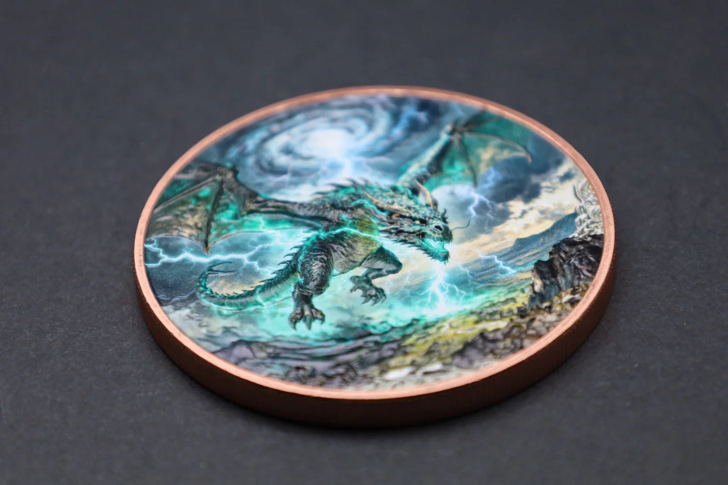 2026 Dragon Flight 5oz .999 Fine Copper in Capsule